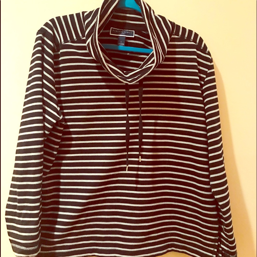 Karen Scott Sport Top, Size Large